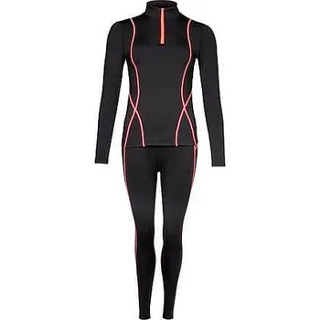 Set dámského termoprádla Merco Women Warm dámské termoprádlo černá Velikost oblečení: XL