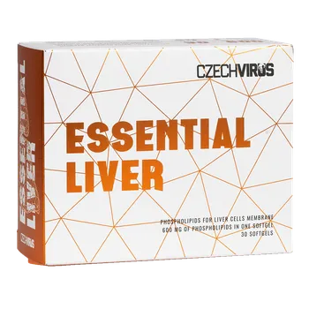 Přírodní produkt Czech Virus Essential Liver 30 tob.