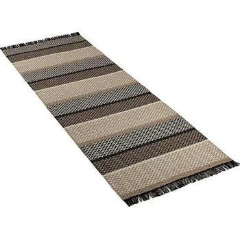 Koberec Plastový koberec Folke taupe brown 70x150, Lina Johansson Švédsko