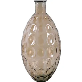 Váza Váza z recyklovaného skla DUNE, 59 cm, kouřová (balení obsahuje 1ks)|Vidrios San Miguel|Recycled Glass