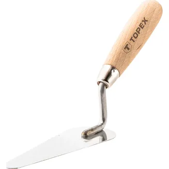 Nářadí pro automobil TOPEX Štukové hladítko 160 x 20 x 55 mm, nerezová ocel