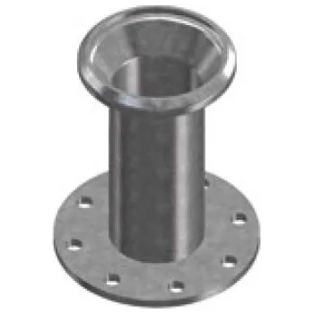 Hadicová spojka BAUER TRN PŘÍRUBA PN 10/16 - pozink. female 133 mm bez háků EN 1092-1 (typ B.45)