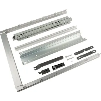 Nábytkové kování KES Dispensa Junior SLIM 640-728mm rám stříbrný 5450 (KES 005450 Dispensa Junior SLIM 640-728mm rám stříbrný)