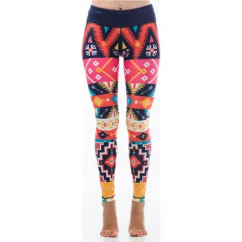 Oblečení a móda Dámské fitness legíny Six Deuce Aztec - multicolor - Litex S