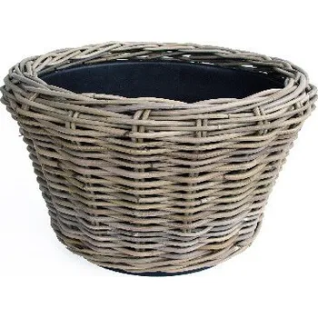 Květináč Van der Leeden Obal na květináč DRY POT, pr. 43, ratan/plast, přírodní|Van Der Leeden 1915