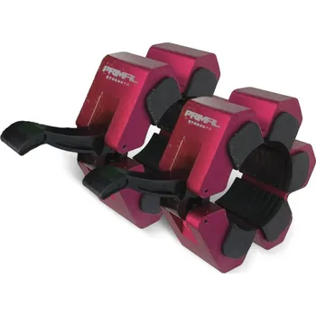 Objímka pro činku Uzávěry na olympijskou činku ALU PRIMAL červené - pár