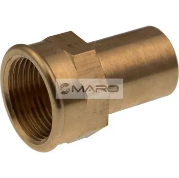 Instalatérský materiál KAN-therm Copper V Přechod Cu lisovací do trubky s vnitřním závitem SP4281GV pro vodu/topení 22 x 1/2 ", 2261328004