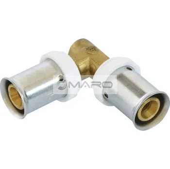 rozdělovač topení Gabotherm Koleno lisovací Multi press GT-M-PW 90° 18 mm, 00655