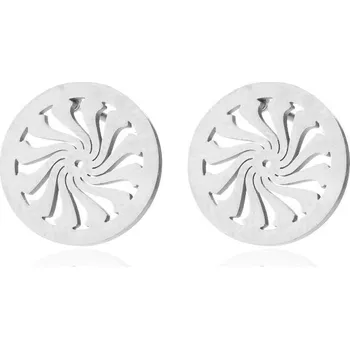 Souprava šperků Pusety kolečka plné energie chirurgická ocel tři barevné varianty - Povrchová úprava Bez galvanizace VL 322