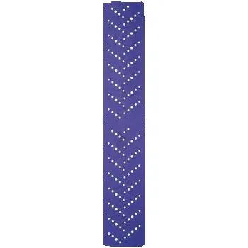 Brusný kotouč 737U 3M Cubitron II Hookit brusný arch fialový, 70 mm x 396 mm, perforované Zrnitost: 240+