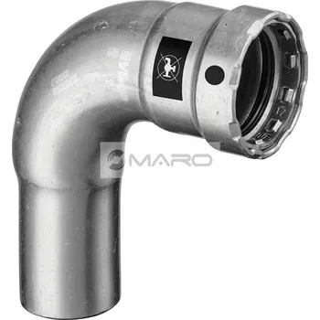 rozdělovač topení Viega Megapress Koleno lisovací 90° 4216.1 I/A 1/2" s SC-Contur, 694630