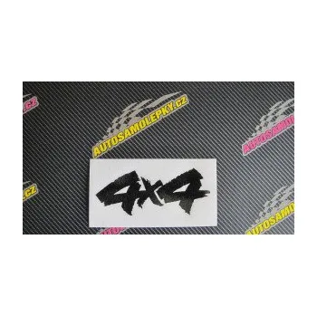 Polep vozidla SAMOLEPKA NA AUTO 4x4 varianta 015 (12 - zelená) NÁLEPKA, FÓLIE, POLEP, TUNING, VLASTNÍ TEXT, TISK, AUTOSAMOLEPKY.cz, POLEPY, OBRÁZEK, LOGO, SAMOLEPKY