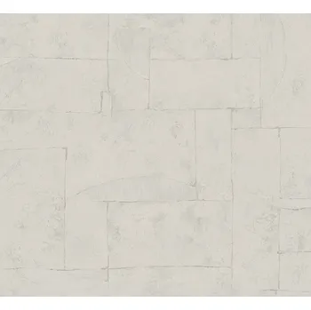 Tapeta Béžová geometrická vliesová tapeta s vinylovým povrchem 33725, Papis Loveday, Marburg