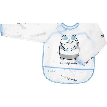 Akuku Bryndák s rukávky a kapsičkou, panda