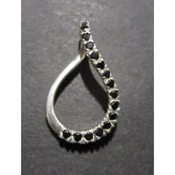 Přívěsek Zajímavý ováloidní přívěsek ze stříbra