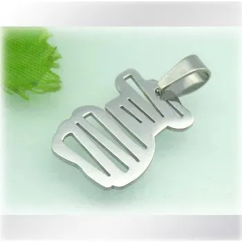 Přívěsek Abstraktní něco - ocelový přívěsek