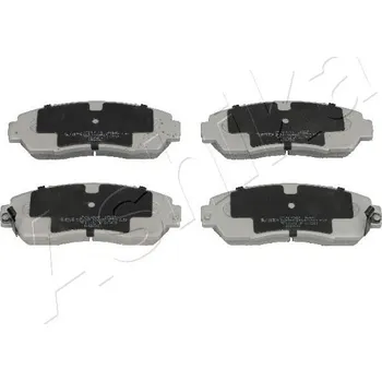 Brzdová destička Sada brzdových destiček, kotoučová brzda ASHIKA 50-04-434