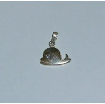 Přívěsek Velryba s úsměvem - stříbrný přívěsek
