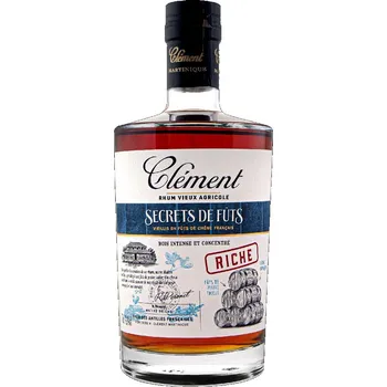 Rum Clément Secrets de Futs „Riche” 42,4% 0,7l
