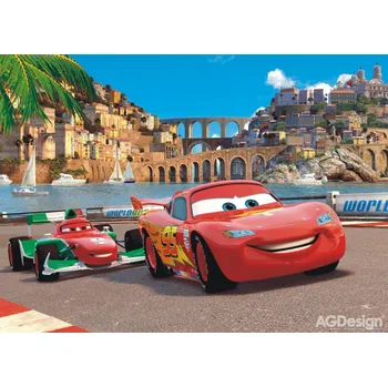 Fototapeta Dětská vliesová fototapeta na zeď - FTDN M 5201, Disney, Mc Queen, 155 x 110 cm, AG Design