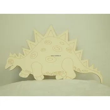 Dřevěná hračka Dřevěné výřezy, Dinosaurus, VELKÝ III., 28 x 46 cm, 1ks