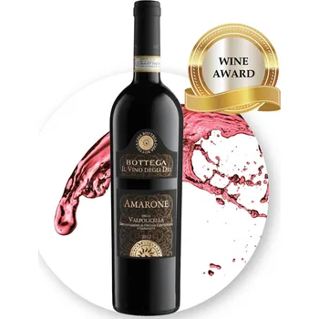 Víno Bottega SPA Amarone della Valpolicella DOCG 2018 objem: 0,75 L Intenzivní na vůni i na patře