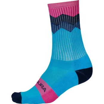 Pánské ponožky Endura ponožky Jagged Modrá Eletric - vel. S-M (37-42) r.22