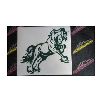 Samolepící dekorace SAMOLEPKA Kůň 055 pravá (17 - šedá) NA AUTO, NÁLEPKA, FÓLIE, POLEP, TUNING, VLASTNÍ TEXT, TISK, AUTOSAMOLEPKY.cz, POLEPY, OBRÁZEK, LOGO, SAMOLEPKY