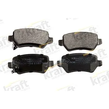 Brzdová destička Sada brzdových destiček, kotoučová brzda KRAFT AUTOMOTIVE 6001650