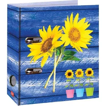 Pořadač pákový A4 7cm 21616 slunečnice, Alvarak