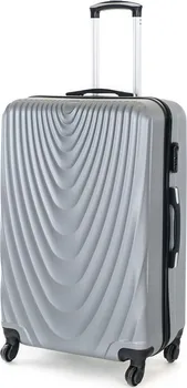 Cestovní kufr Pretty Up ABS07 L šedý