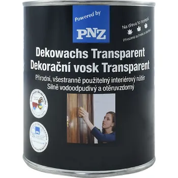 Barva na dřevo PNZ Dekorační vosk Transparent Odstín: Eben, Velikost balení: 0.75 l