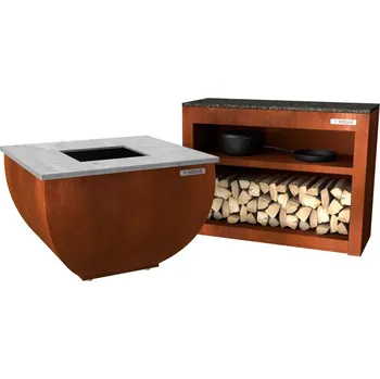 Zahradní gril SET KEDAR Optimus a Kulina