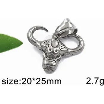 Přívěsek Buvol - ocelový přívěsek