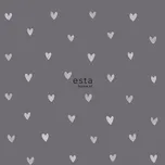 Vliesová tapeta 128832, Srdíčka, Little Bandits, FAB, Esta