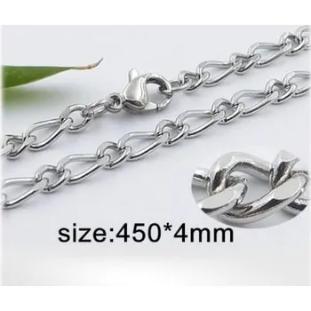 Řetízek Ocelový náhrdelník - Hmotnost: 11g, 450*4mm