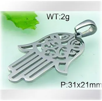 Přívěsek Ruka fatimy - ocelový přívěsek - varianta 3