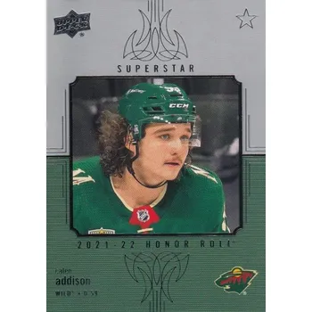 Karetní hra insert RC karta CALEN ADDISON 21-22 UD Ser. 2 Honor Roll Superstar číslo HR-73