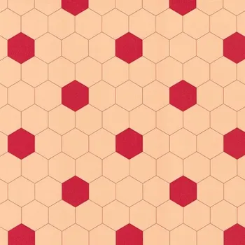 Tapeta Oranžová geometrická vliesová tapeta na zeď, 7100002, My Home, Vavex