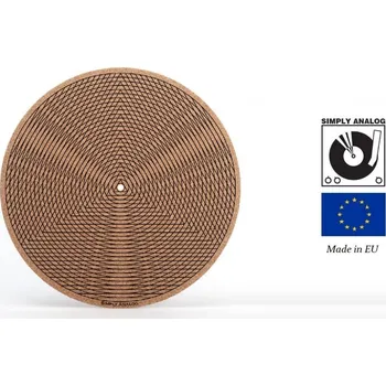 Příslušenství pro gramofon Simply Analog - Tricircle CORK SLIP MAT