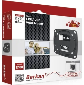 Televizní držák Barkan 100- Pevný - LCD do 15kg, do 100x100mm