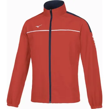 Dětská sportovní souprava Mizuno JR Micro Tracksuit(C) / Red/Navy Velikost: 164
