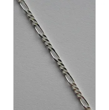 Řetízek Stříbrný řetízek Figaro - délka 45cm
