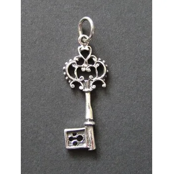 Přívěsek Klíč - varianta 2 - stříbrný přívěsek