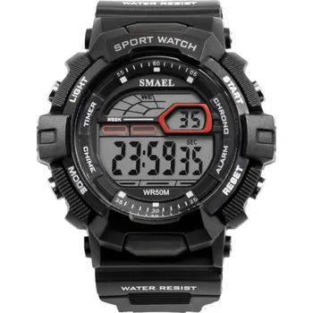 Hodinky Sportovní digitální hodinky Smael 1527 černé Skladem v ČR