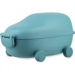 Dětský svačinový box Adachi, 2 přihrádky, tyrkysový - Alessi