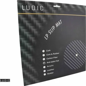 Příslušenství pro gramofon Ludic - Anti-static LP Mat Turntable