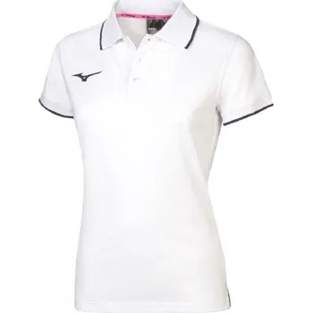 Dámské tričko Wom Mizuno Polo/White/Navy Velikost: XXL