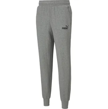 Pánské tepláky PUMA ESS LOGO PANTS TR CL 586716-03 GRAY S