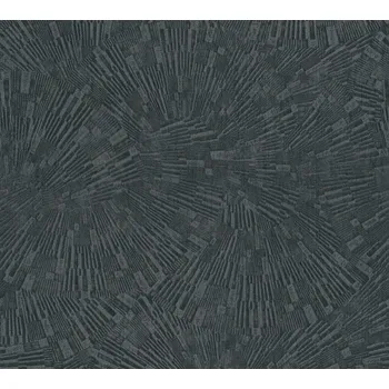 Tapeta A.S. Création | Vliesová tapeta na zeď Titanium 3 38203-5 | 0,53 x 10,05 m | černá, hnědá, šedá + Černá, hnědá, šedá vliesová tapeta na stěnu 382035 v rozměru 0,53 x 10,05 m